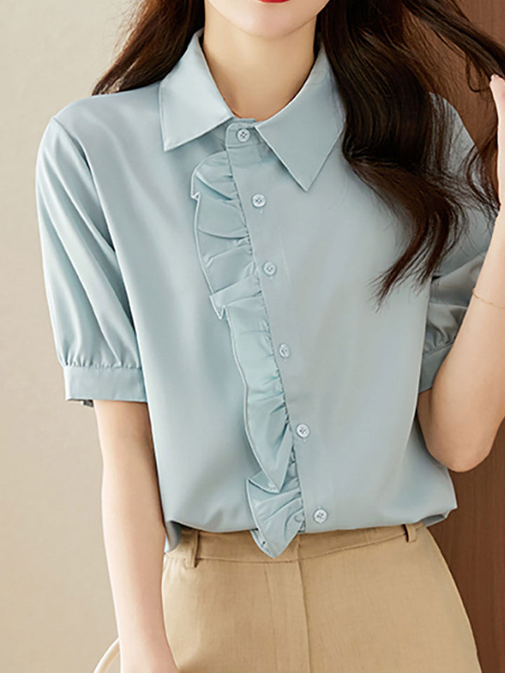 Bella Elegant Auricular Shirt Top