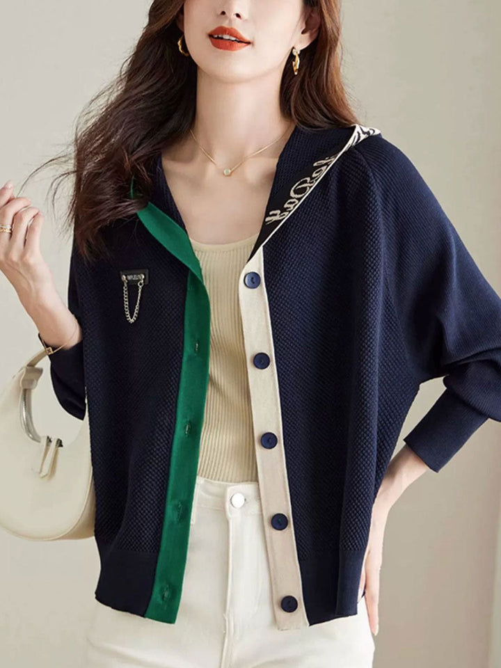 Bailey Casual Bat Sleeve Knitted Cardigan