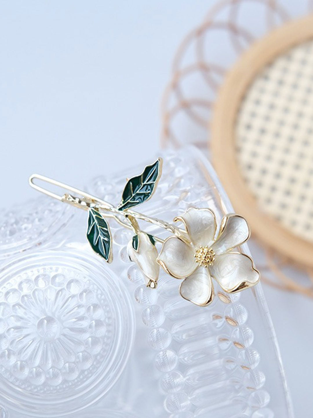 Retro Floral Hair Clip Accessories