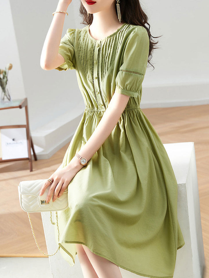 Hannah Elegant Paneled Dress