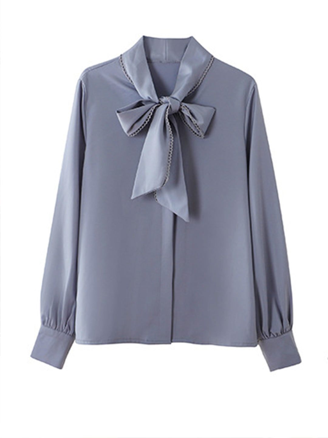 Freda French Style Bow Lace Blouse