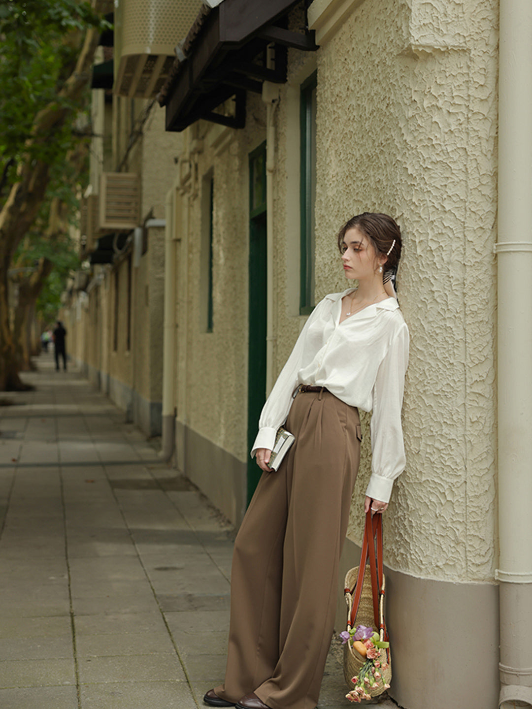 Alexa Vintage Style High Waisted Pants