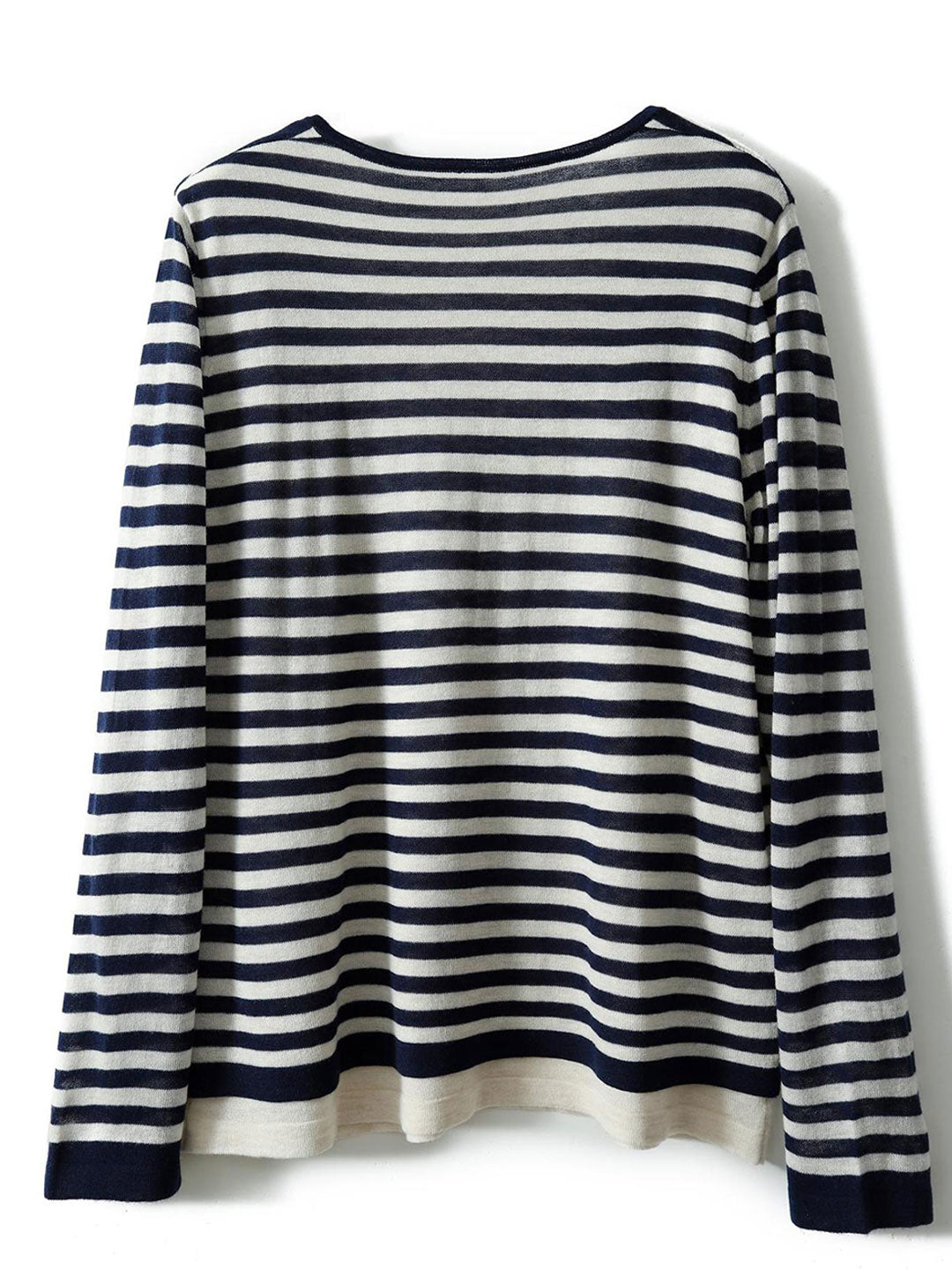 Camila Classic Contrasted Knitted Striped Sweater